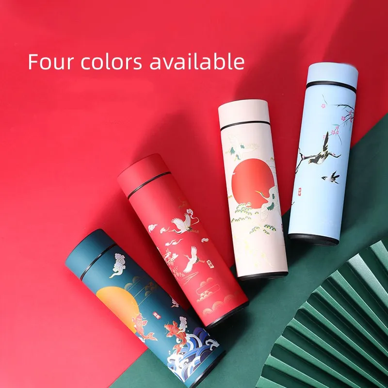 Chinese gift box thermos cup umbrella set business activities opened to send customers creative gift wholesale