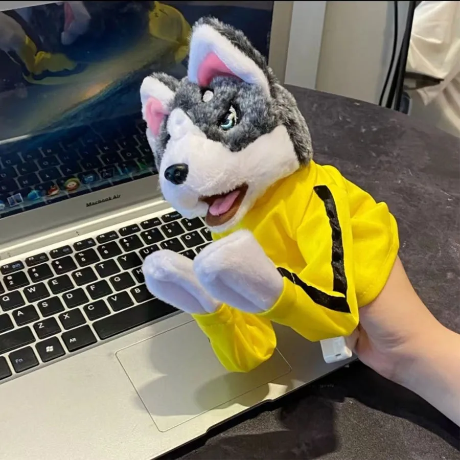 Wholesale Plush Toys Hand Puppets Cartoon Animal Hand Puppets Parent-Child Interactive Hand Puppet Toys