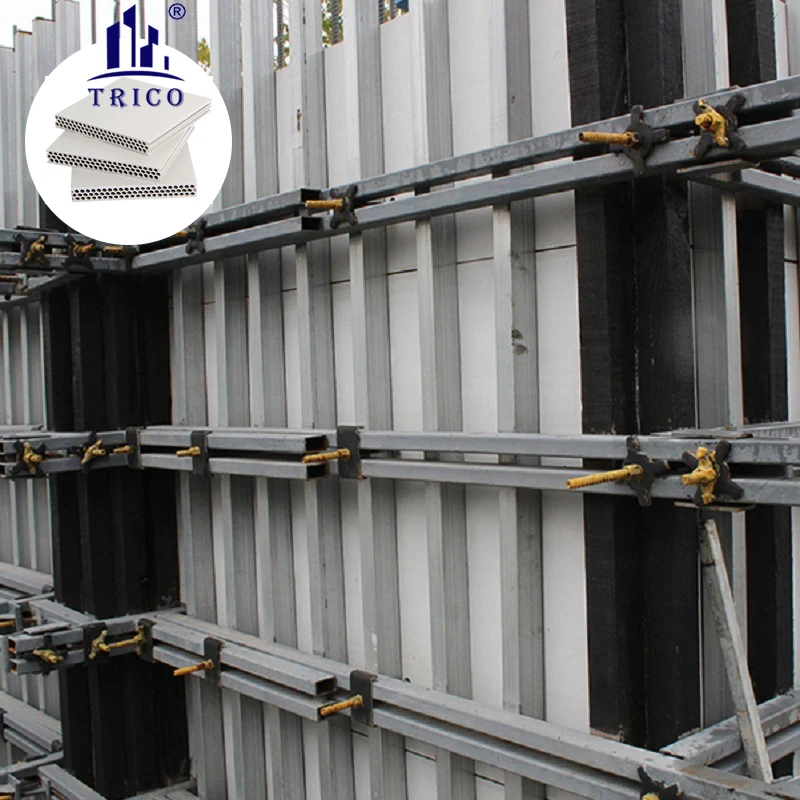Factory Price Concrete Formwork Plastic Shuttering Formwork PP Hollow Plastic Formwork Board