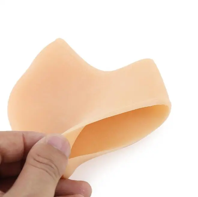 F0150 Hot High Quality Eco-friendly Silicon Heel Protector Anti-slip Maintenance Gel Foot Cushion Heel Skin Moisturizing Socks
