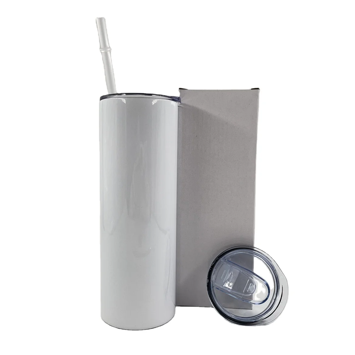 Wholesale US warehouse heat Transfer Printing Tumbler Double Wall 20 Oz Stainless Steel heat press Sublimation Tumbler