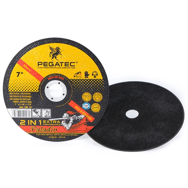 pegatec cutting  disco de corte steel  7inch   stainless steel cut off wheel pegatec cutting  disc