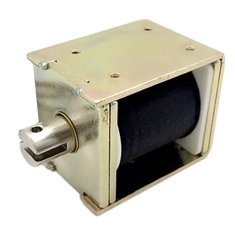 JSO-1250 12v 24v dc open frame push pull solenoid