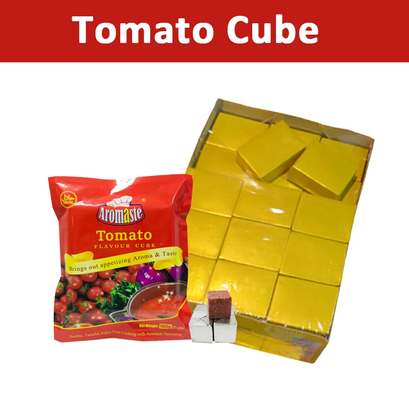 African Food 4g/10g/11g Tomato Flavour Bouillon Seasoning Stock Cube For Soup/Stew
