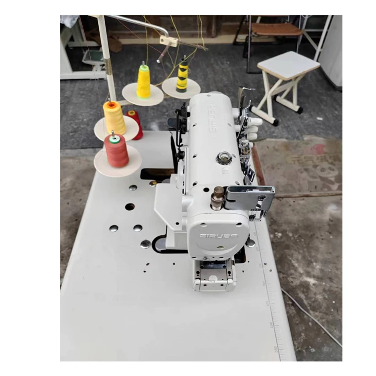 Good Quality Used Square Head Siruba book binding button attaching juki sewing machine with low price