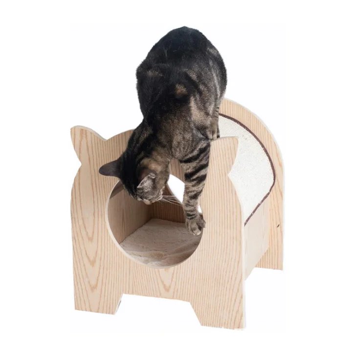 Customized Modern Solid Wood Pet cat House