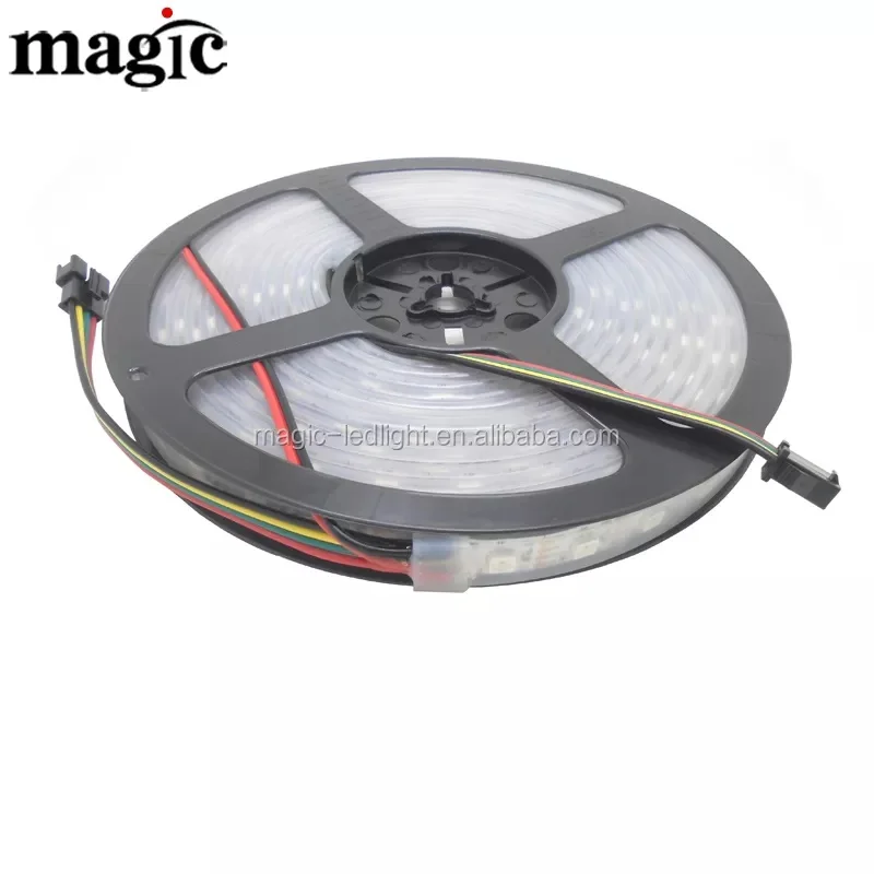 WS2815 RGBW RGB 12V 30 60 pixel per meter Backup Dual DATA SPI signal Smart individual control RGBW Addressable LED strip