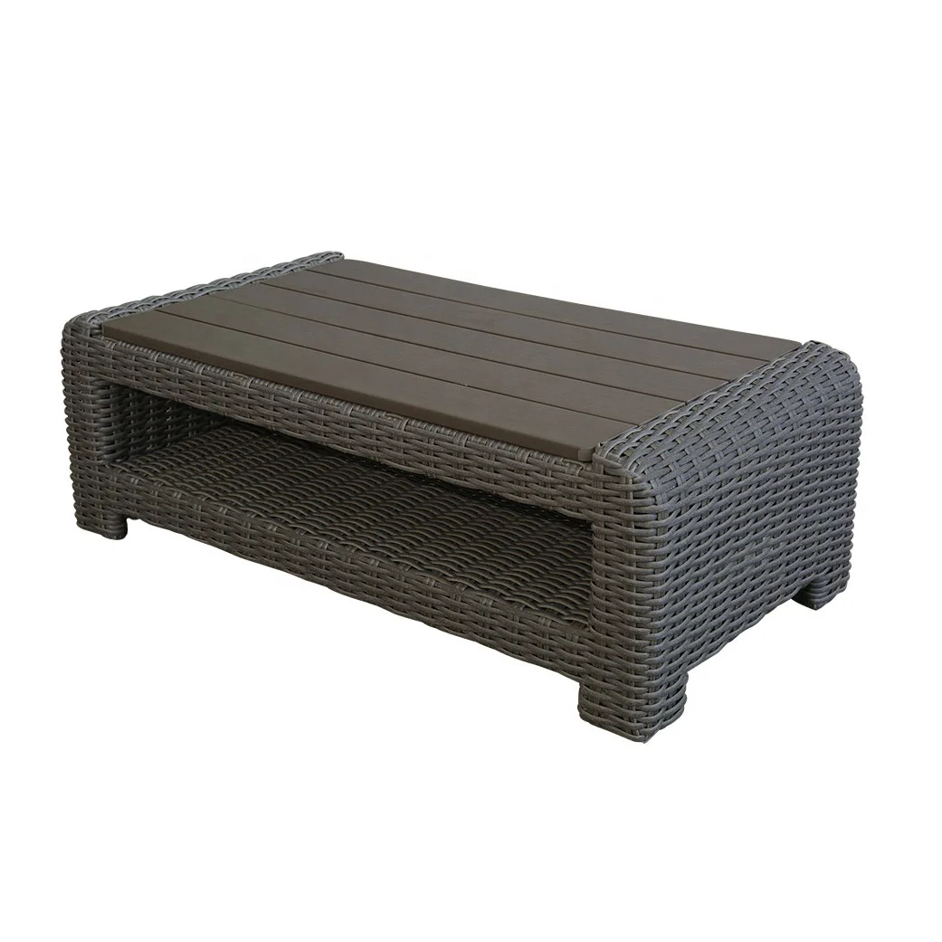 
Waterproof Luxury Rattan Outdoor Furniture Durable Lounge Living Room Sofa Set 