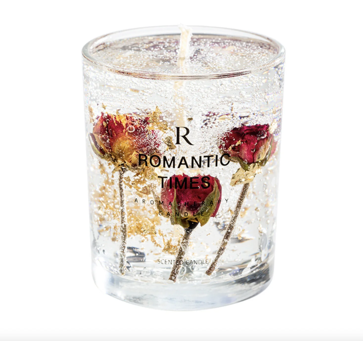 
2021 New True Flower Jelly Essential Oil Sleep Aid Smokeless Romantic Aromatherapy Candle 