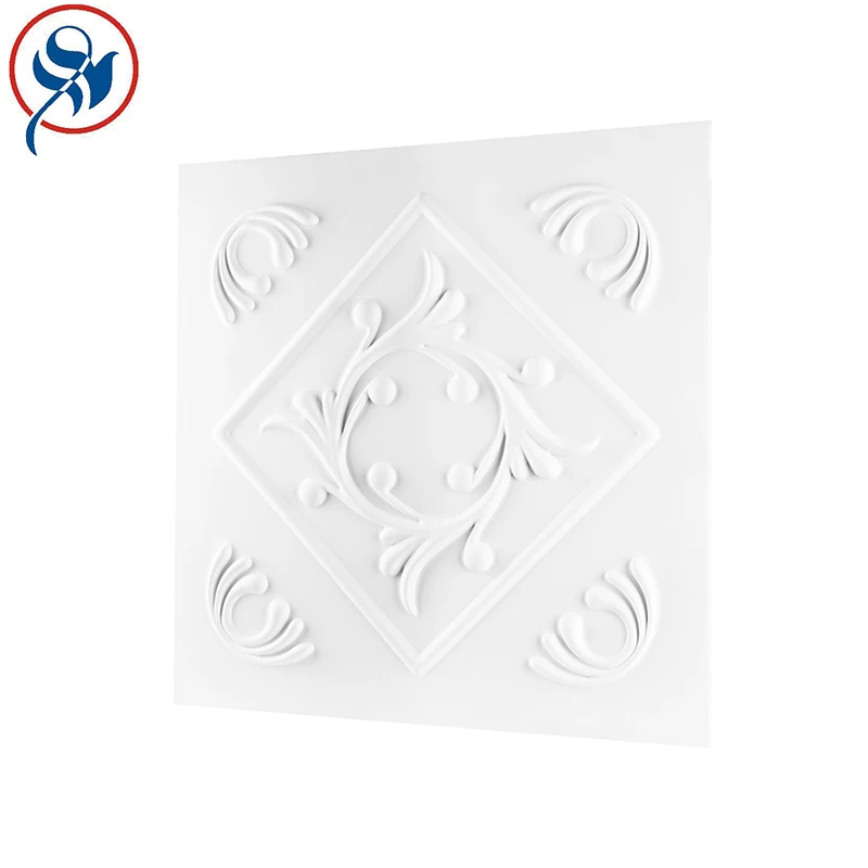 Basement ceiling tiles pvc design hall kitchen beadboard panels soundproof plastic cladding sheets textured home office drop 2x4