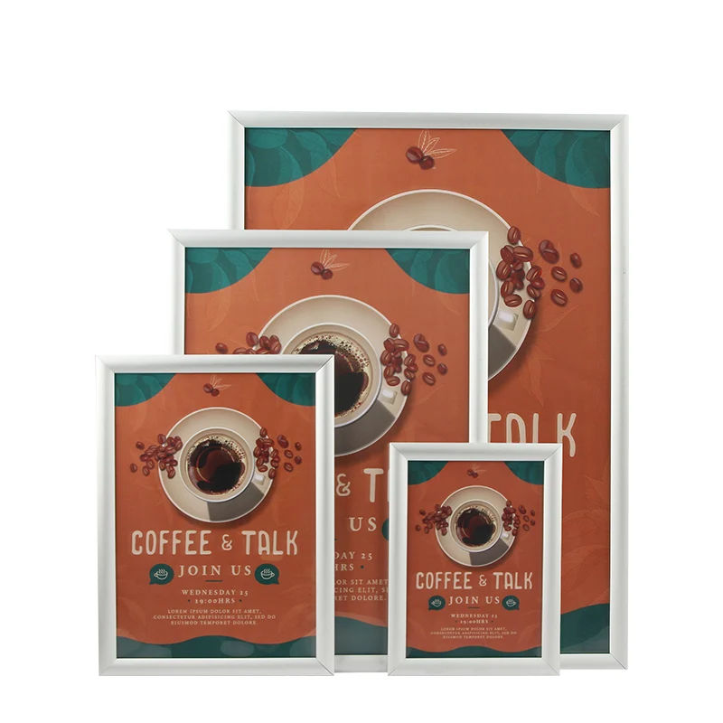 Wholesale Customization A4 Exhibition Street Sign a Frame For Outdoor Advertising Poster Frame Double