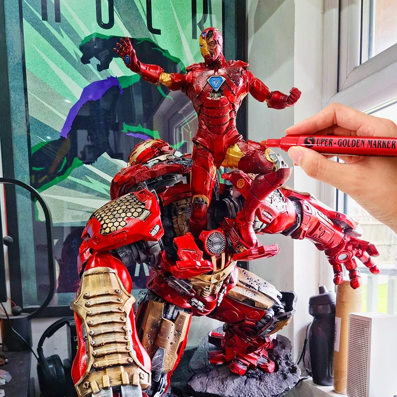 Wine Glass Markers - Premium Metallic Pens, Erasable Washable Drink Markers for Champagne, Beer, Party Cups/Glasses.