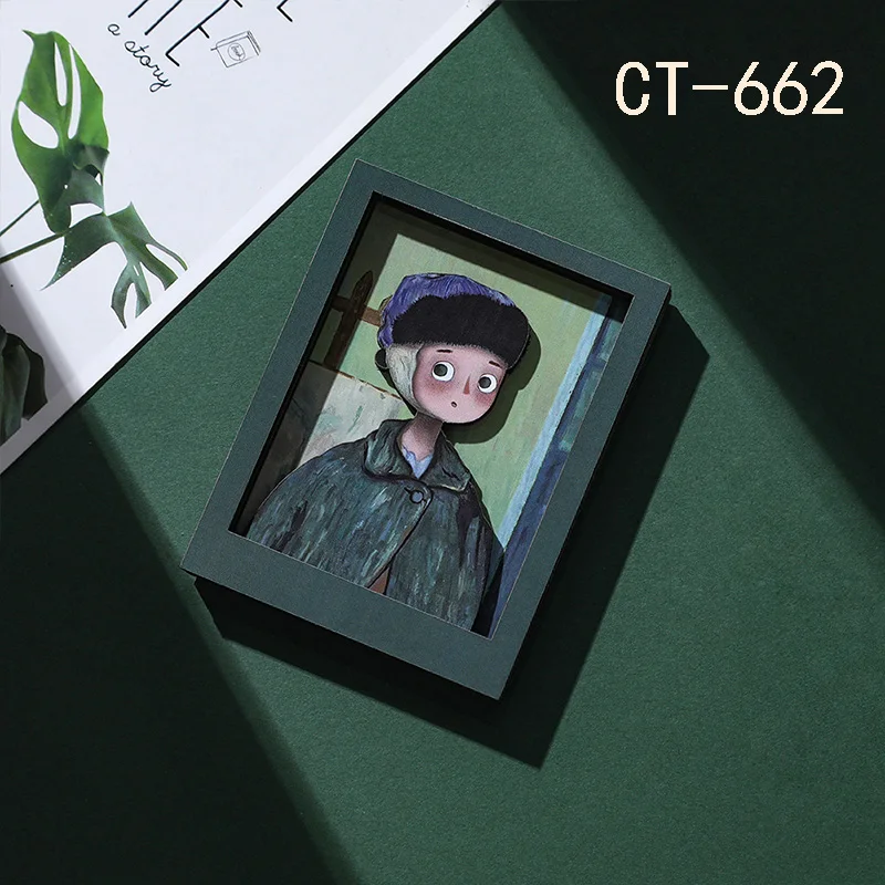 Mona Lisa with pearl earring girl world famous painting refrigerator sticker Wedding refrigerator magnetic decorative sticker