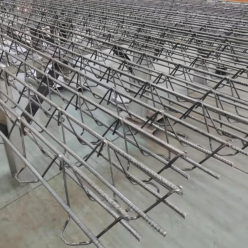 Wholesale Height 100mm steel bar trusses Iron lattice truss Construction materials large span steel roof grid truss