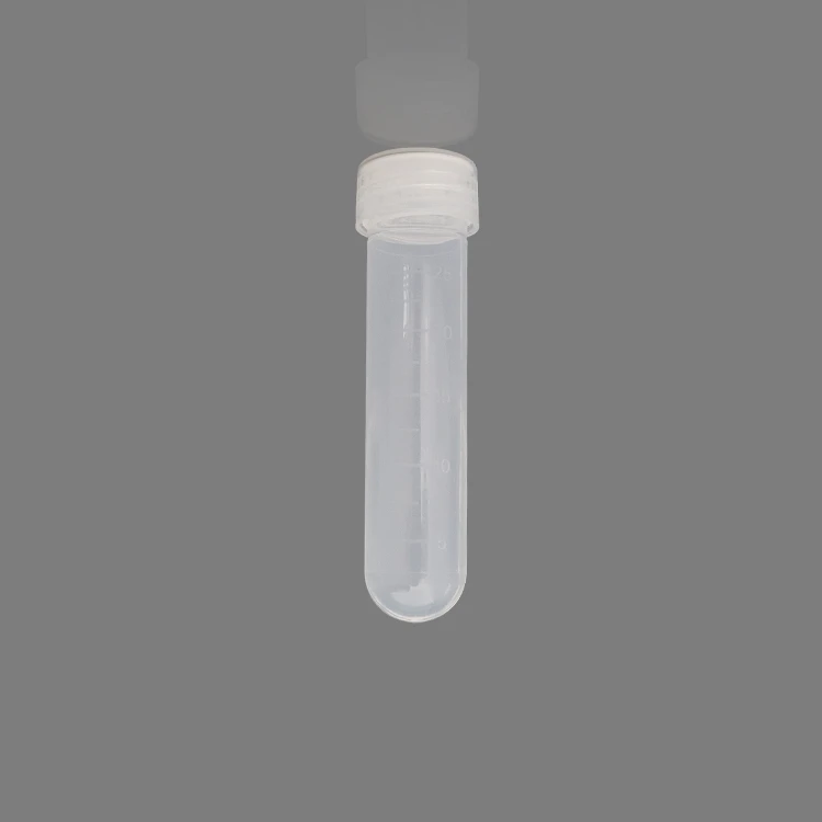 Best selling plastic 25ml round bottom screw cap centrifuge tube