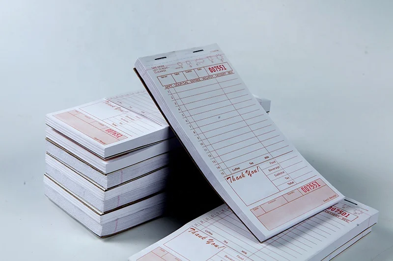 CT-T4997BK good quality restaurant duplicate carbonless waiter pads