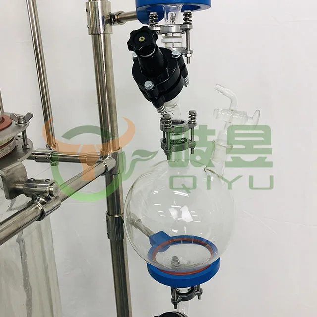 hybrid process reactors Fully Customizable Fast Delivery High efficiency condenser 100L Double layer Jacketed glass reactor
