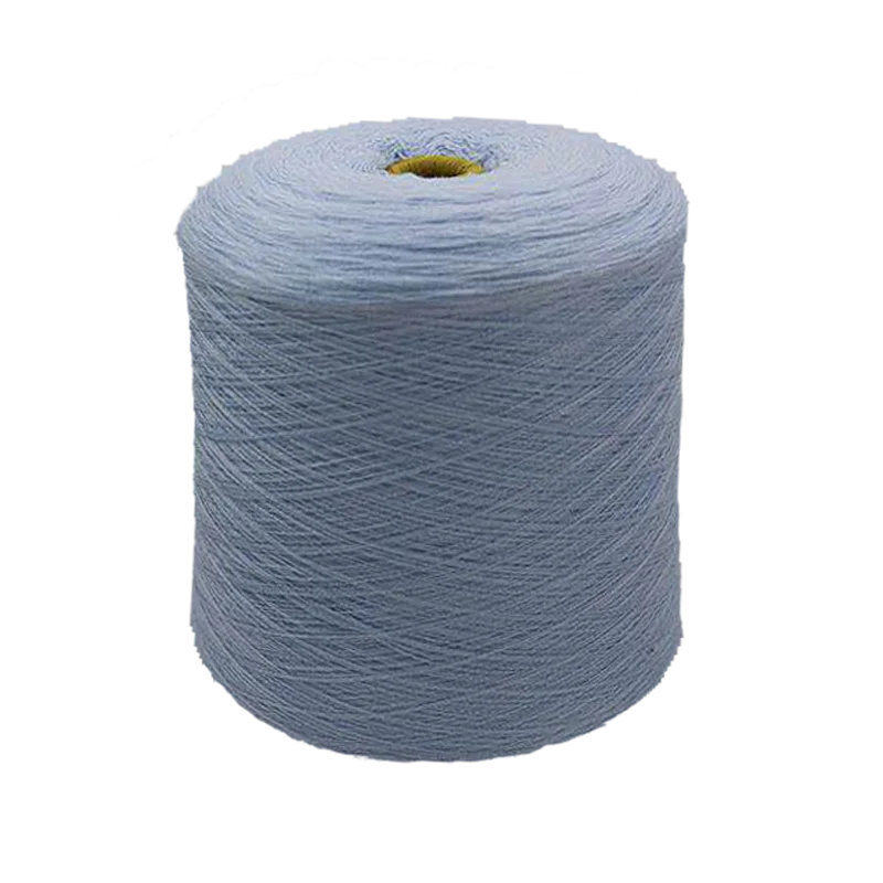 
Tonky wool cotton blended yarn for machine knitting 85% cotton 15% wool knit yarn 