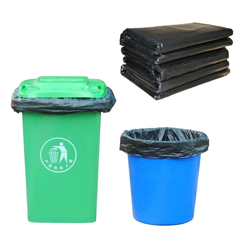 Wholesale Customizable Heavy Duty Compostable Trash Bags PBAT & PLA PE Custom Logo Packaging