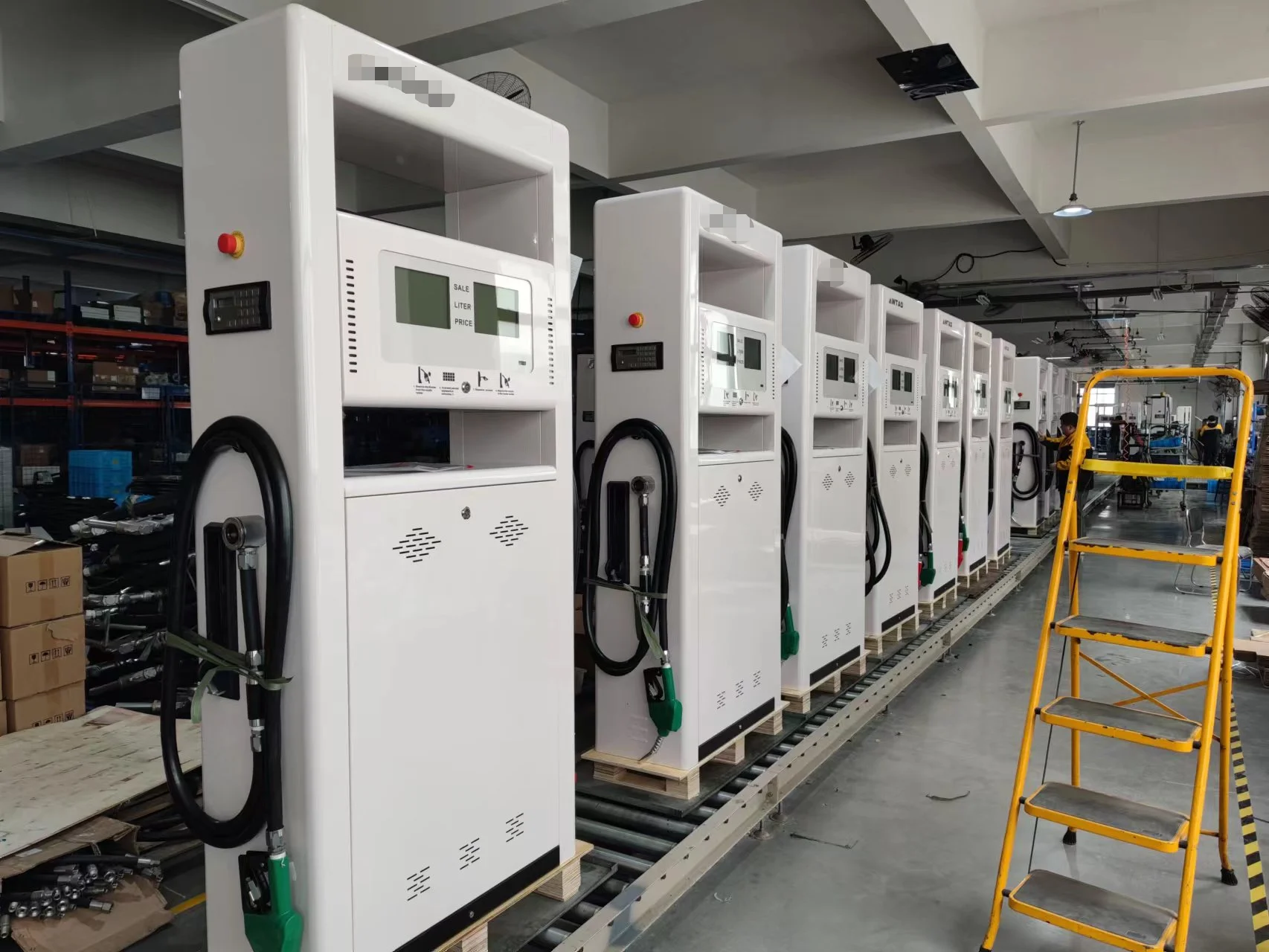 China Bluesky Wholesale Electric Single And Double Nozzles Petrol Fuel Dispenser For Sale