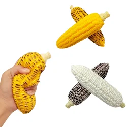 Amazon Hot Sell Funny TPR Fidget Decompression Squeeze Corn Stretchy Toys For Adults