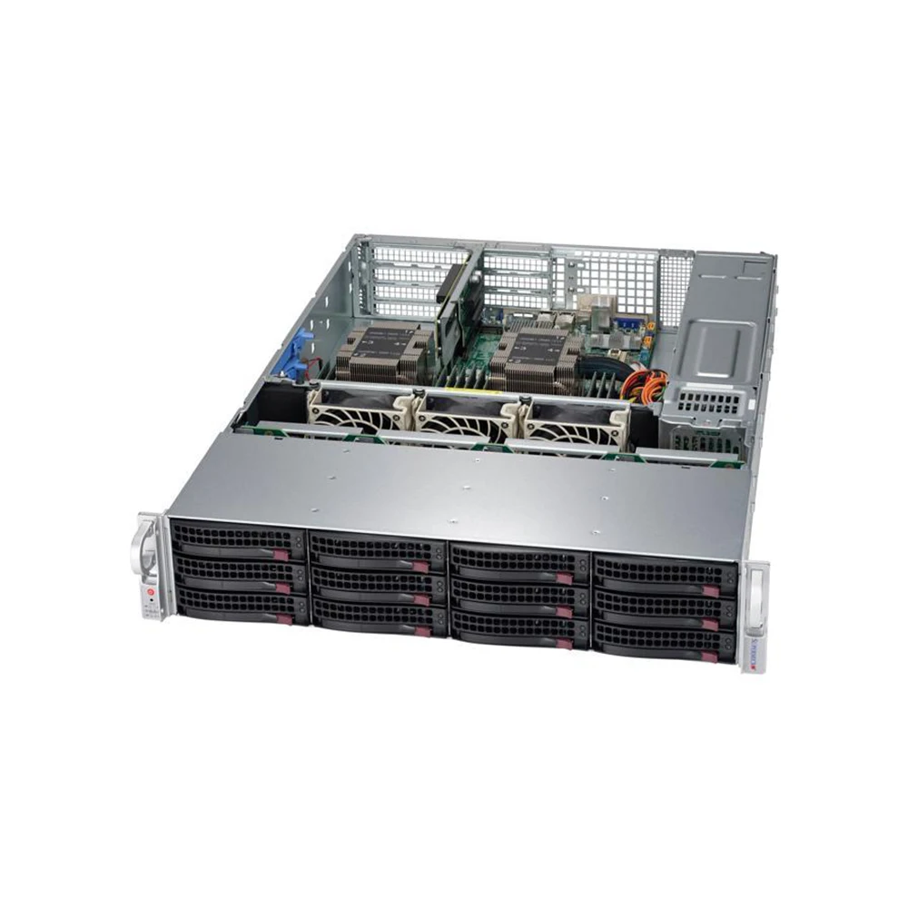 Двойной LGA3647 1200W 2U стоечный сервер