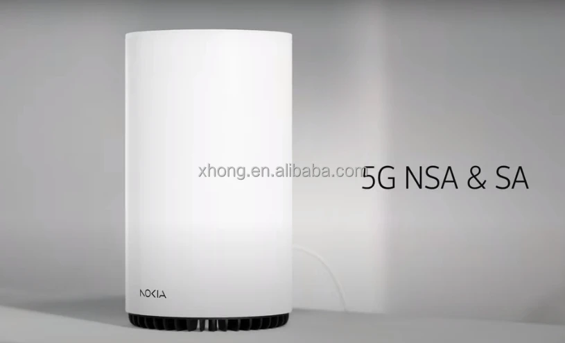 Маршрутизатор nokia 5G CPE с слотом для sim-карты RJ-45 Gige LAN портов многодиапазонный Nokia FastMile Gateway 3 поколения беспроводной
