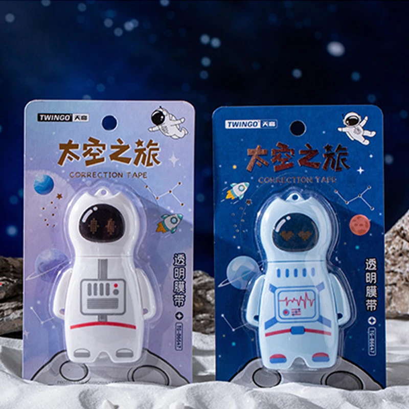 Spaceman Correction Tape Cute Creative Astronaut Correction Tape Cartoon Correction Tape for Student Office