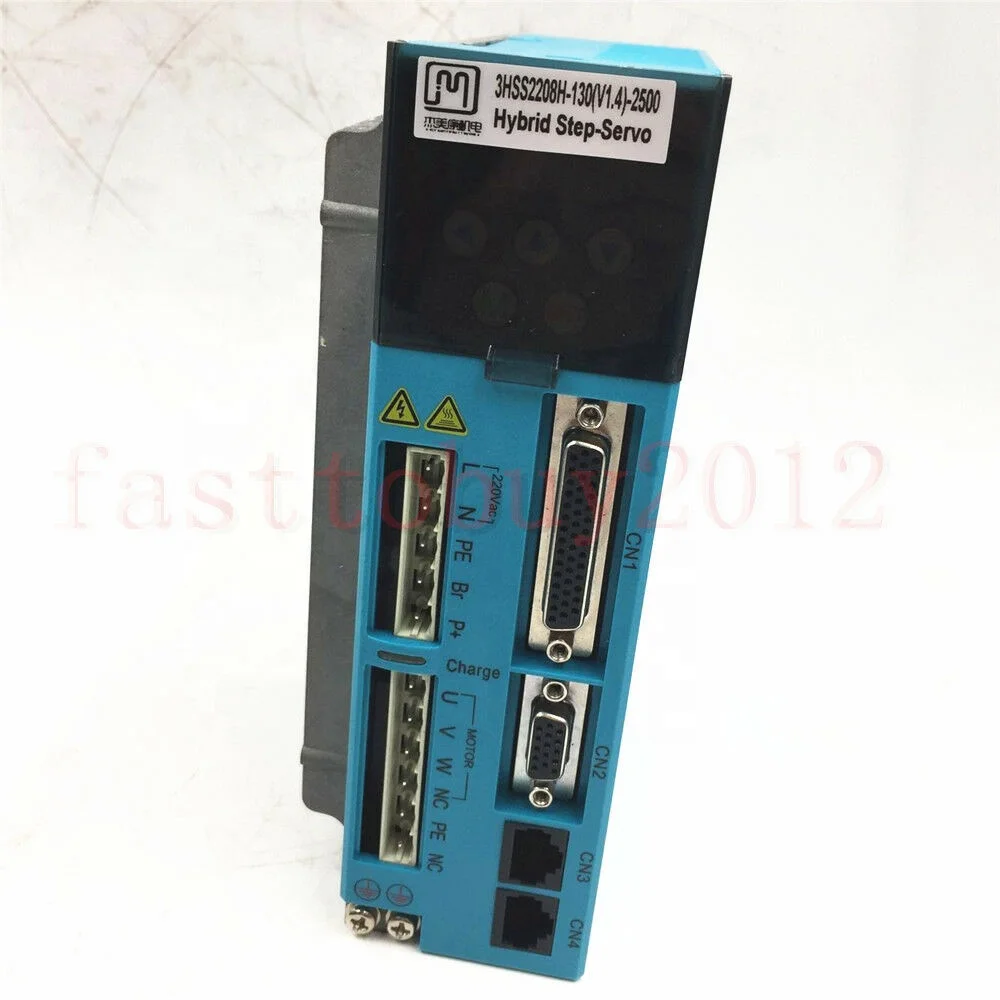 
130mm nema 54 closed loop cnc stepper motor controller kit130J12205EC-2500+3HSS2208H 