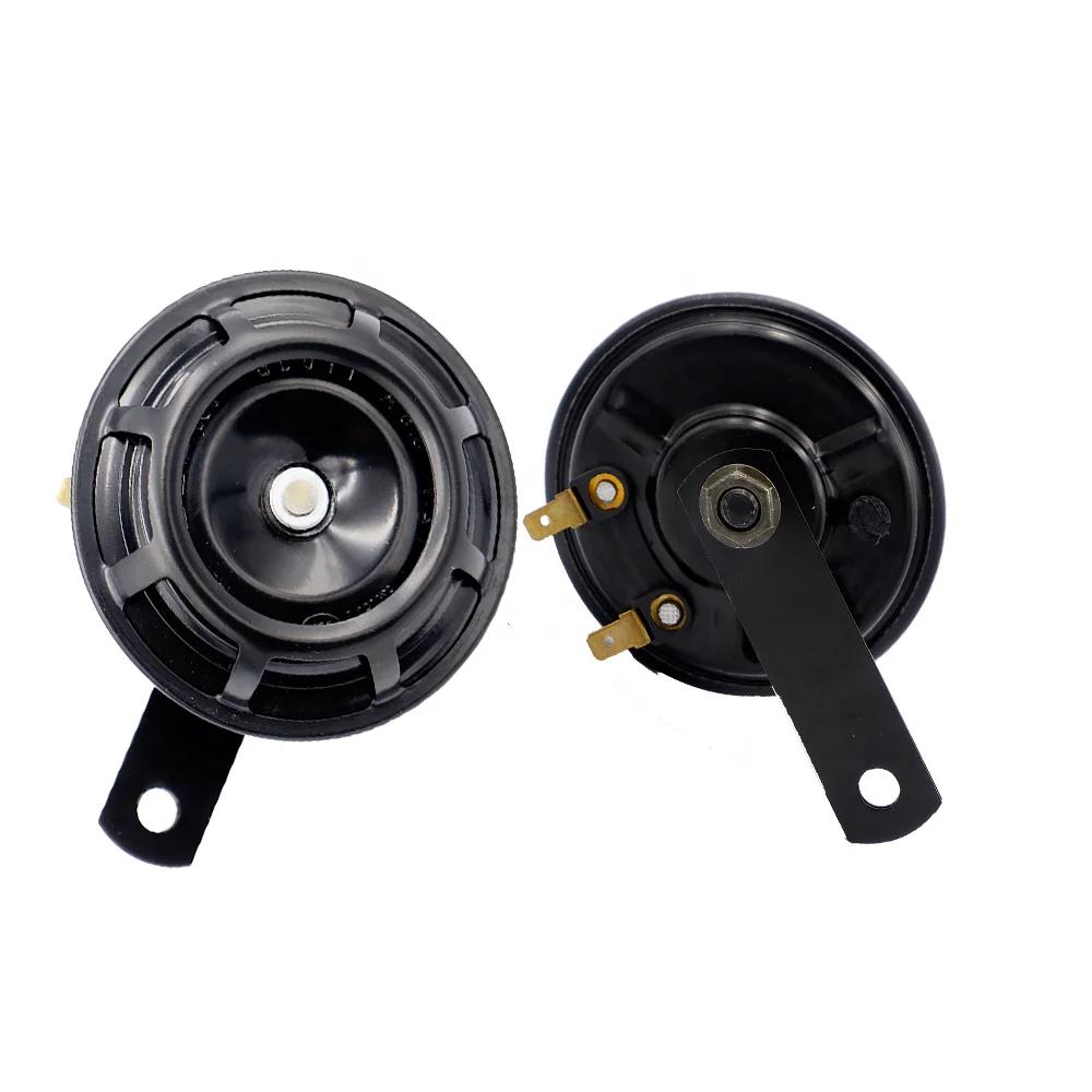 2023 Electric Tweeter Universal 12v Loud Klaxon 12v 24v Motorcycle Alarm Horn Auto Snail Horn Speaker Tweeter 24v Electric Horn