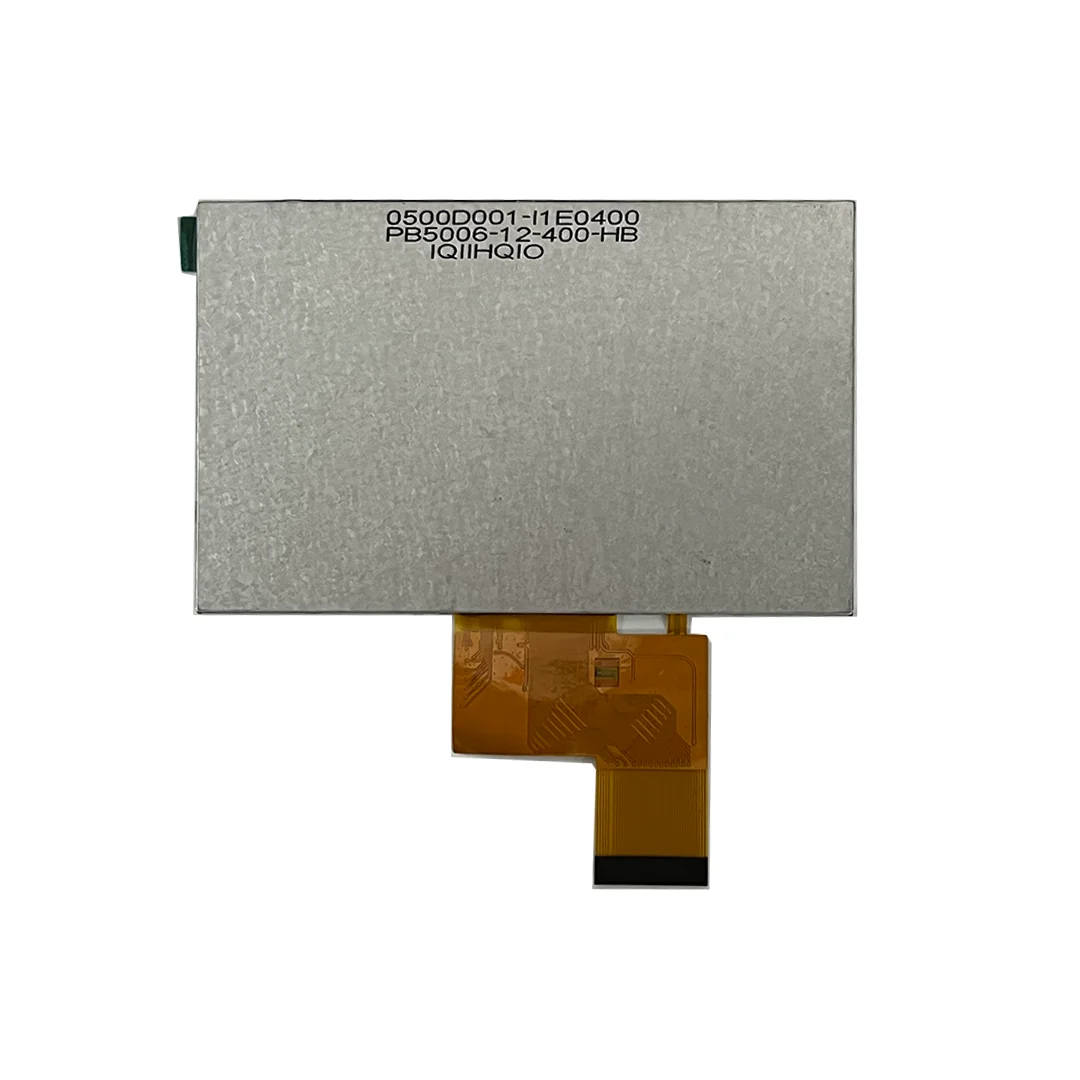 5.0 inch innolux 800*480 with RGB interface can be equipped with touch screen tft lcd module panel display