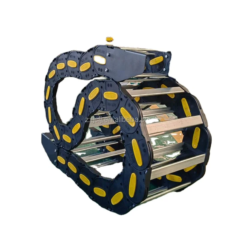 Flexible nylon cable drag chain Wire Carrier