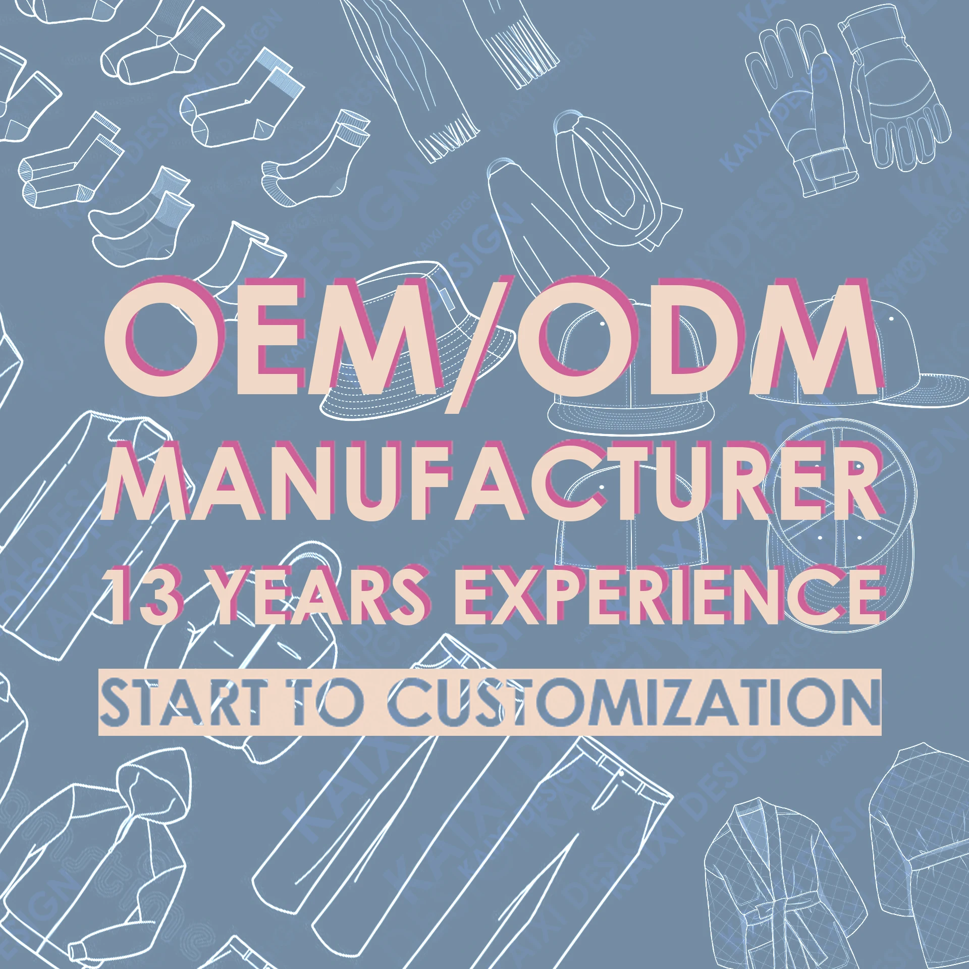 OEM ODM Customer Customization Design Logo Color Variety Style Bucket Beanie Baseball Any Hat