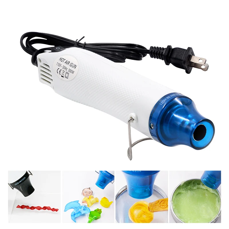 Soft ceramic 220v/110v/230V 300W HEAT TOOL DIY Starter Kit with Clay tools heat gun