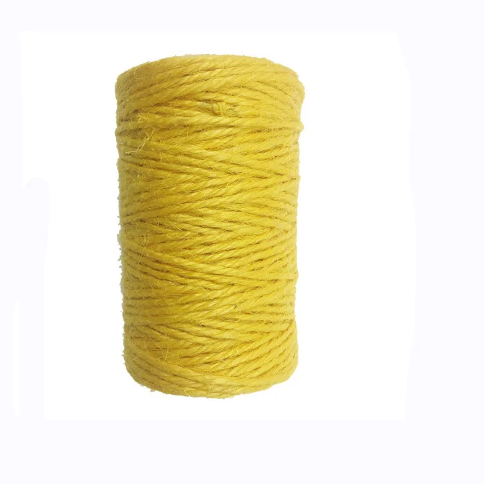Colorful Natural Jute Twine Colored Gift Cord Twine for DIY Gift Wrapping Arts Crafts Packing String 100meters