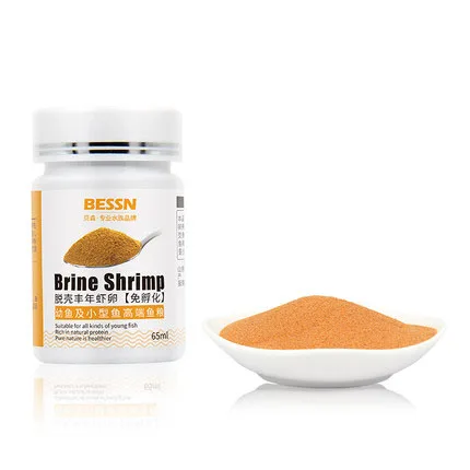 BESSN new arrival best prices rich shrimp eggs that do not have to hatch fish food