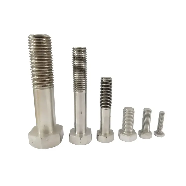 UNS N10276 W.NR 2.4819 Hastelloy C-276 Hex Bolt with Nut and Washer