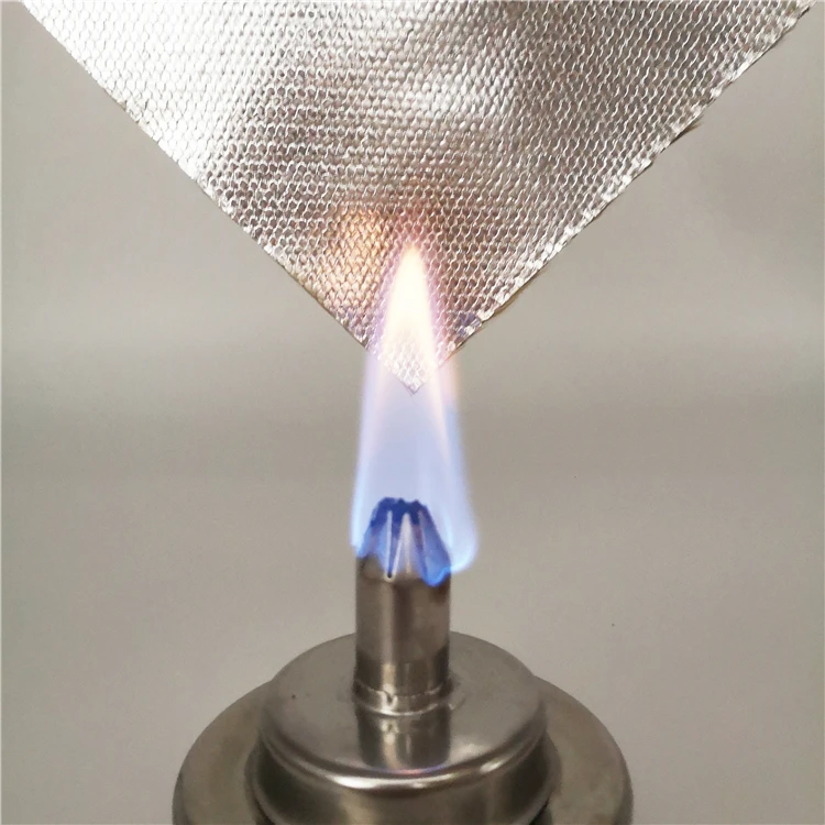 Aramid fabrics Transfer aluminum film in two layers Carbon fibre fabric