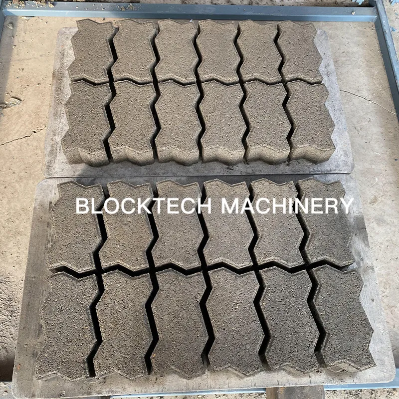 BLOCKTECH QT4-25  ecological bricks used paver block machine for sale interlocking block machine blocks make machines