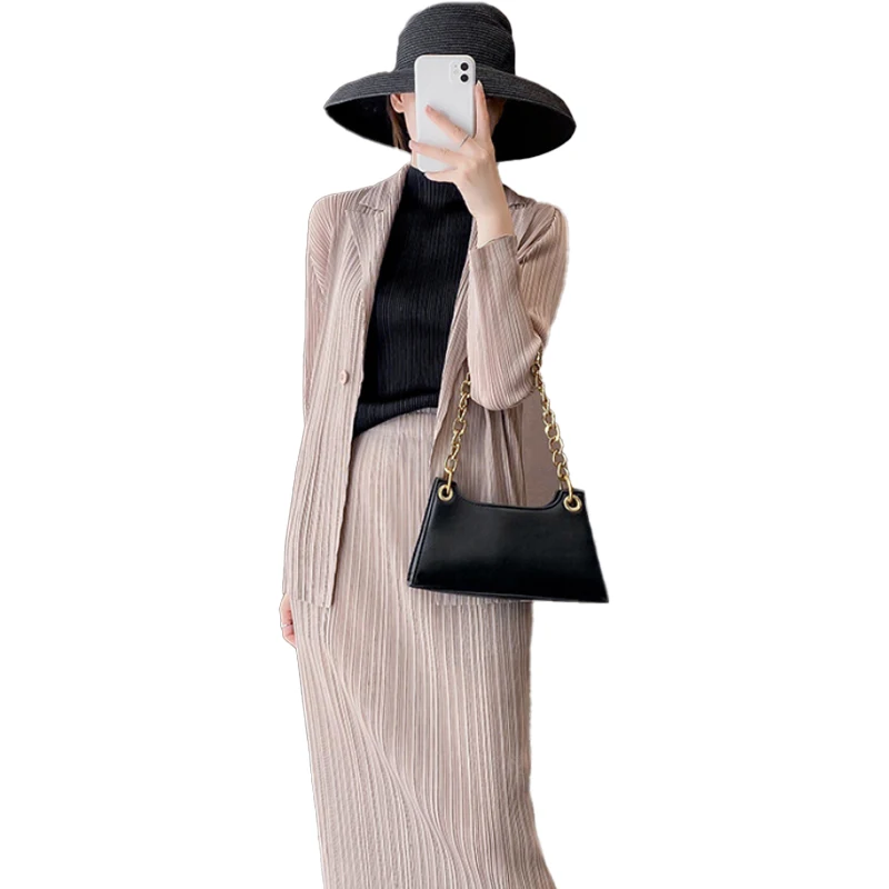 Модные плиссированные женские пальто женские куртки и пальто 2021 куртки больших размеров