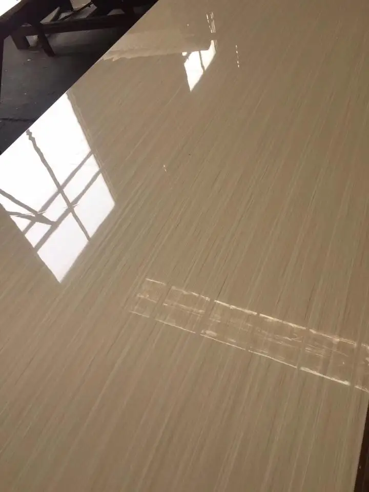 18mm 1220mm x 2440mm White Two Sides Melamine MDF Board for Decoration