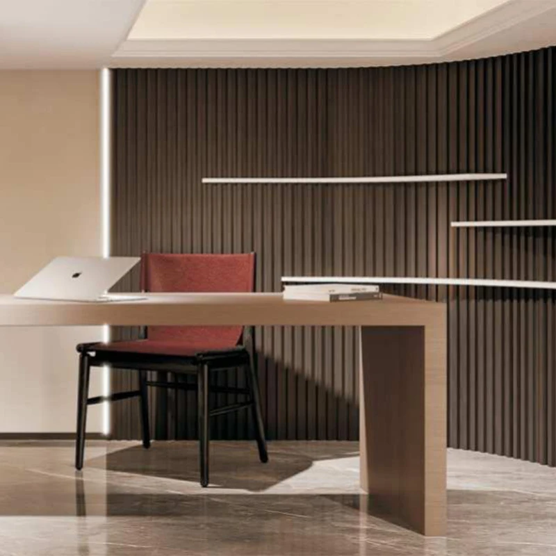 High Quality Waterproof Wall Cladding Pvc Fluted Interior Wall Panels Pvc Wpc Composite Decoration Materials