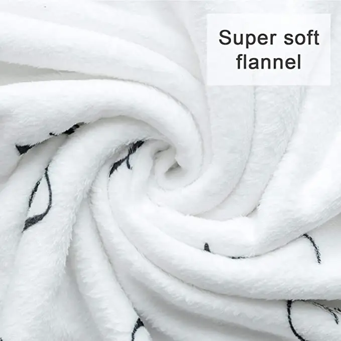 custom flannel fleece premium baby milestone blanket new born baby monthly growth blanket