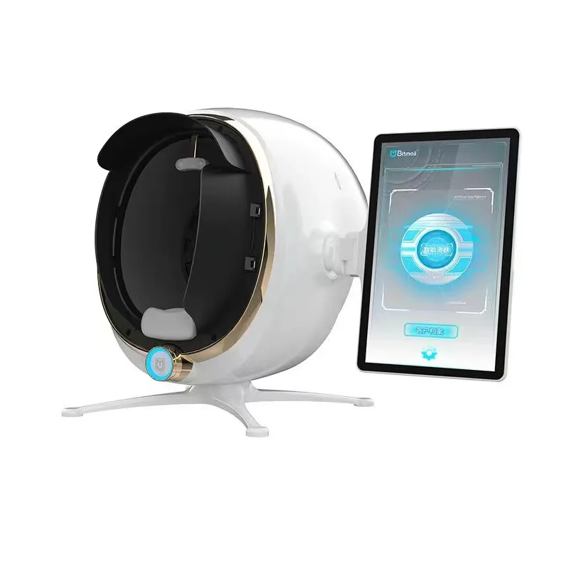 Лучшая продажа портативная машина для анализа кожи лица с камерой MSLSK16