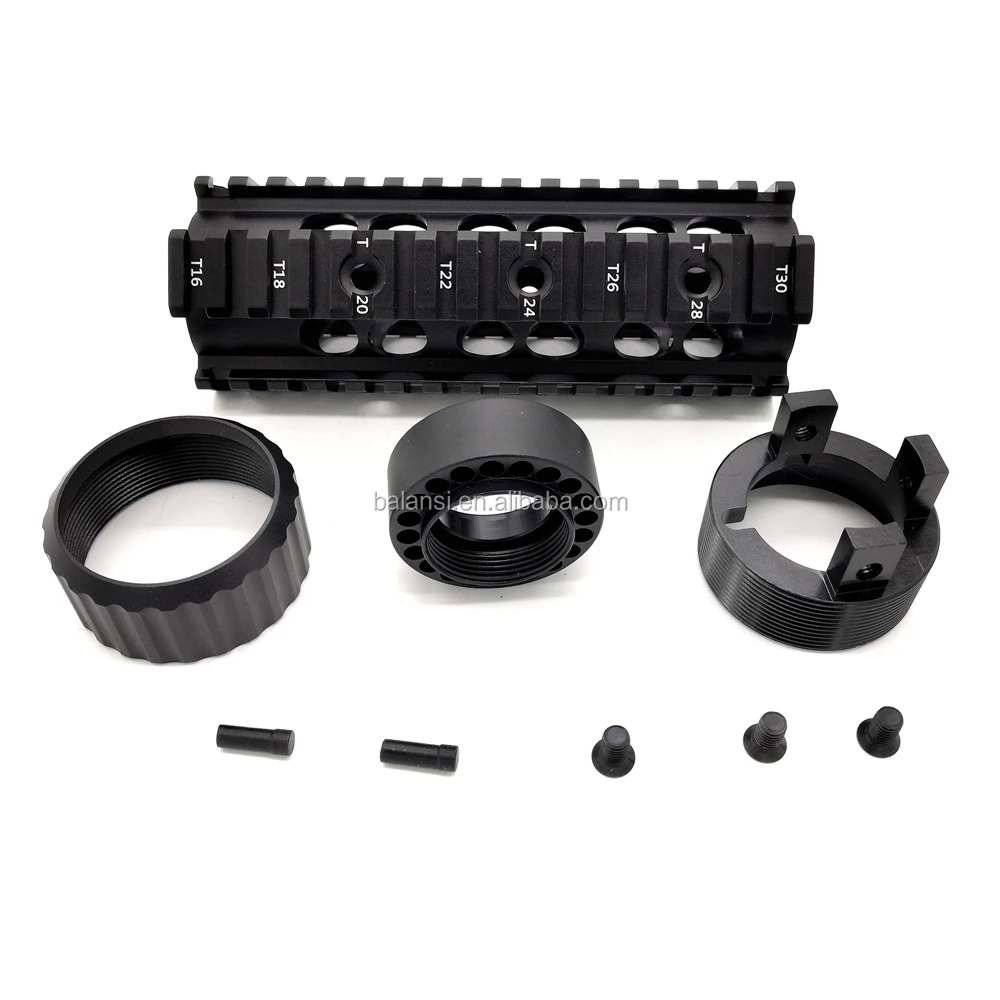 7-дюймовый M4 M16 Free Float Quad ar 15 Handguard 4 side Picatinny Mount 7 дюймов для m4 m16