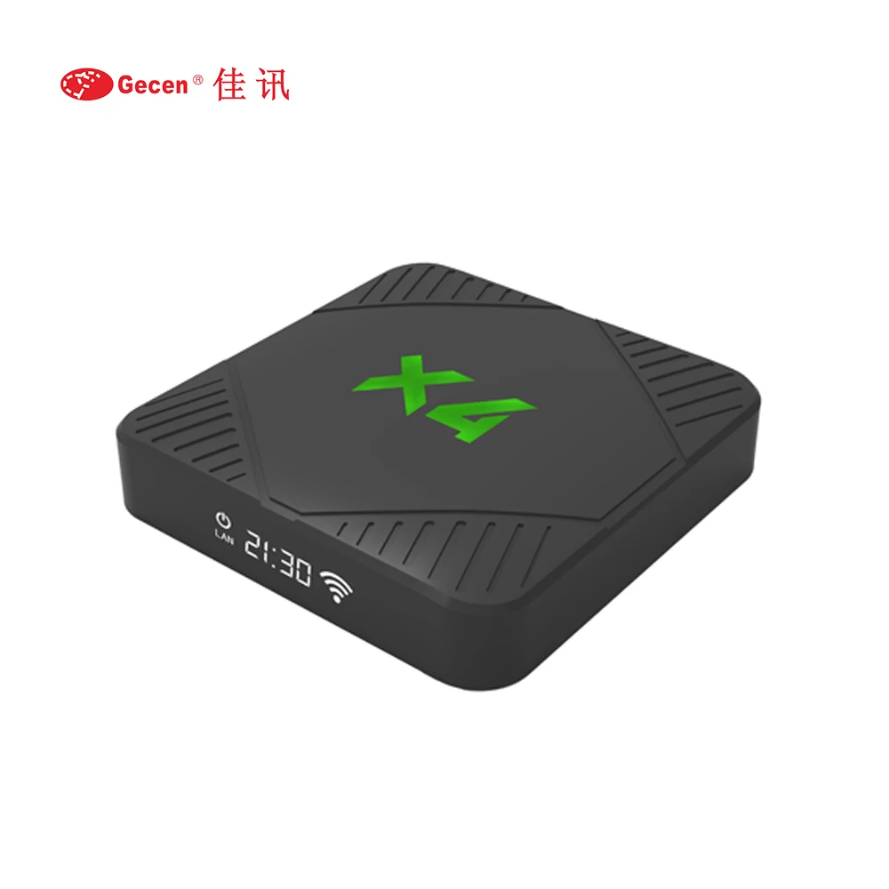 Source factory supply Amlogic S905X4 Android 11 OS OTT TV smart Box with Gigaibit Lan 1000m support AV1 Auto Start App Function