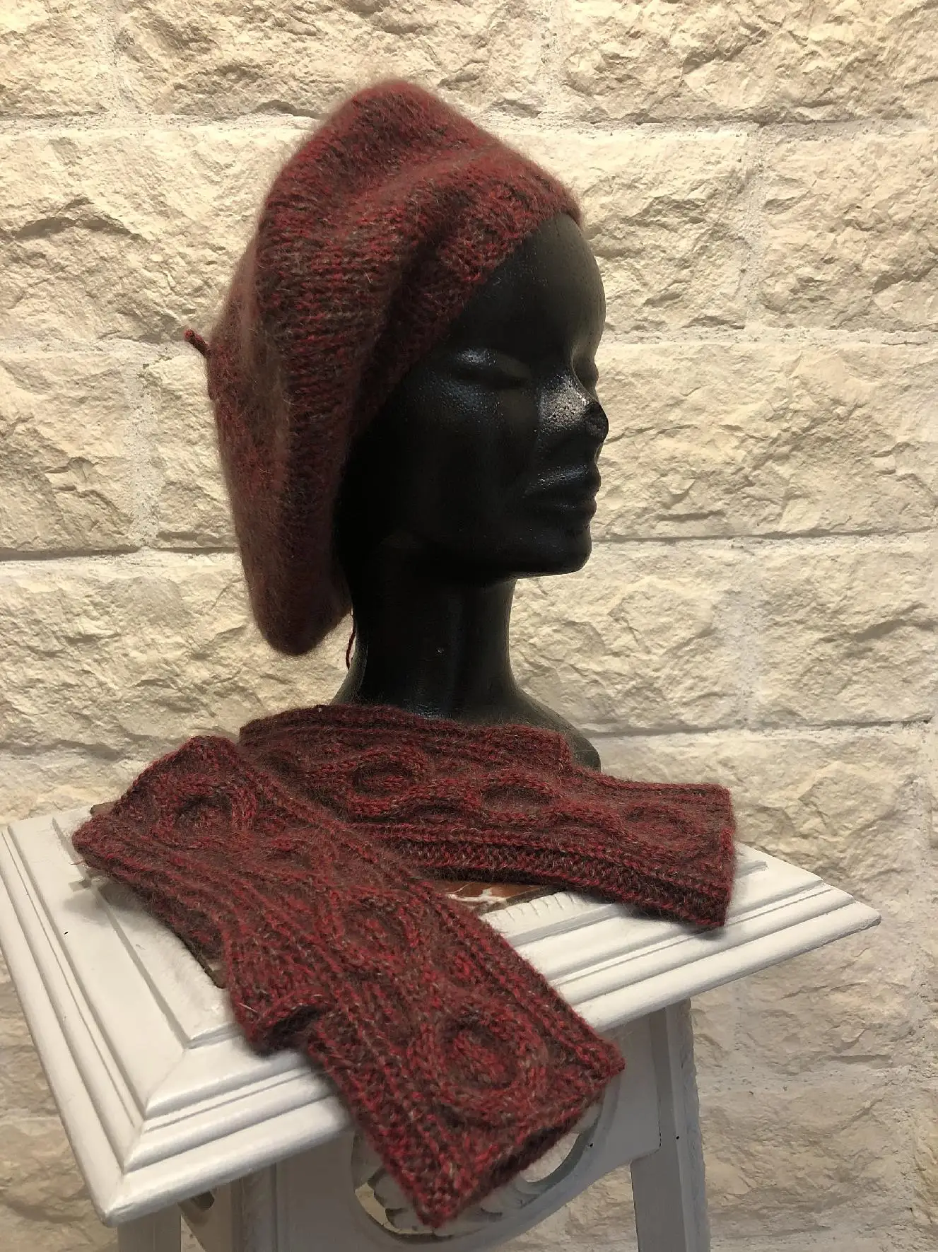 Заводская Исламская шляпа Kufi женская вязаная шапка для девочек Шапка-бини мужская с