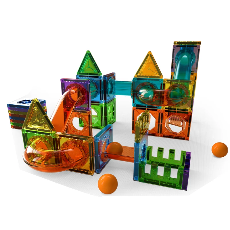 Top sale  Magnetic Tiles Building Blocks toy Educational Magnetic Toy colorful Magnetic Building Blocks set Toy