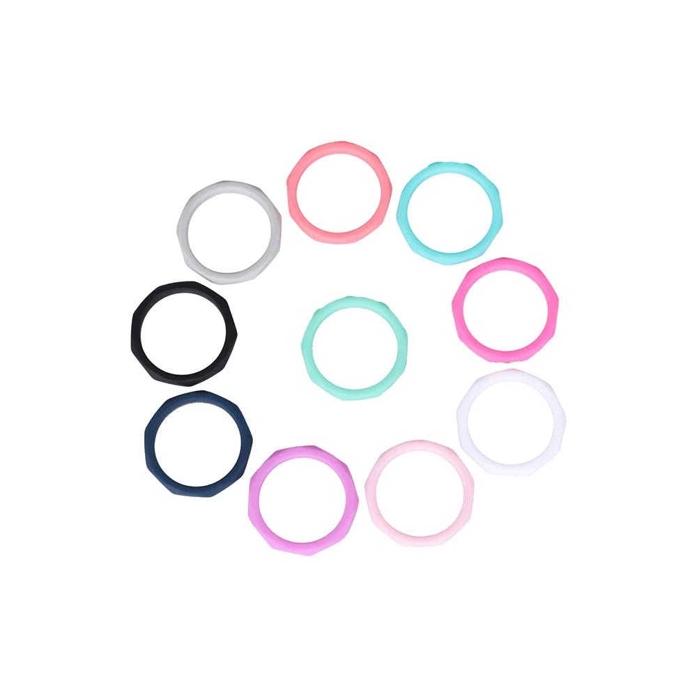 Дышащие рельефные силиконовые двусторонние кольца HAPBAY для спортсменов и рабочих уплотнительных колец