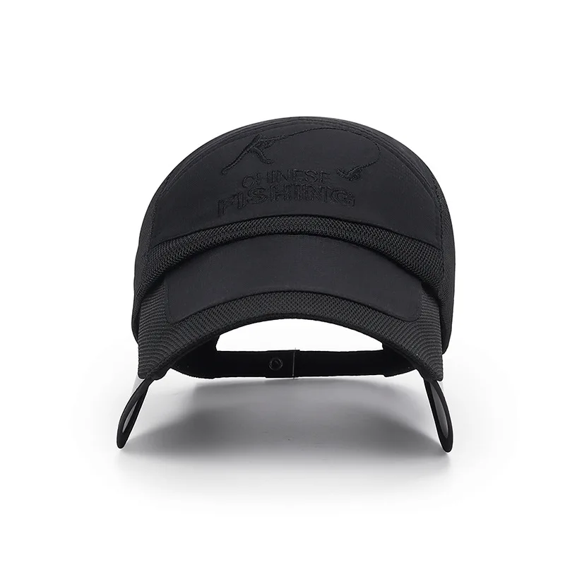 Outdoor Fishing Golf Visor Hat Wide Brim Sun Protection Sports Caps Summer Retractable Women Men Baseball Cap